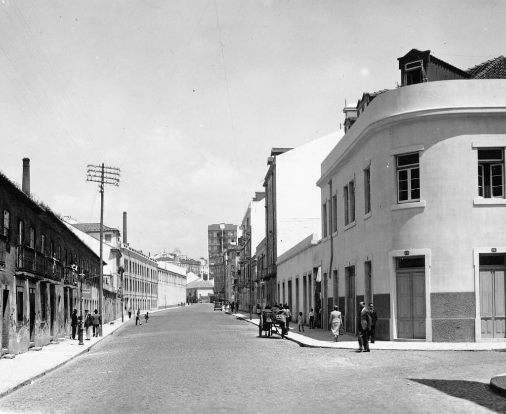 Antique rue de Arroios où Diogo Alves et son gang se sont réfugiés
