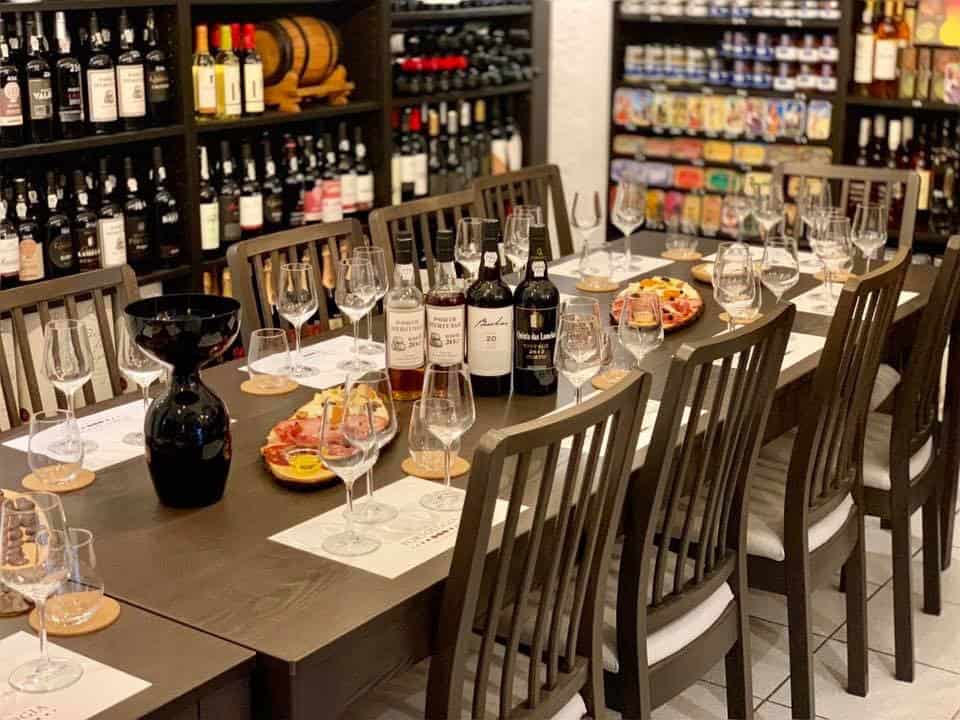 degustation de vins de portos à Lisbonne