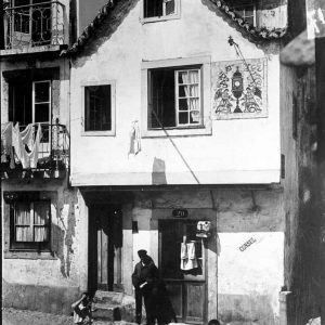 L'une des plus anciennes maisons de la ville de Lisbonne ayant survécu au tremblement de terre de 1755.