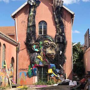Bordalo II, artiste street-art à Lisbonne