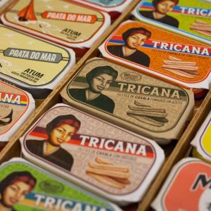 Conserve de sardines, sardines en boite, la meilleure adresse pour en acheter à Lisbonne c'est conserveira de Lisboa