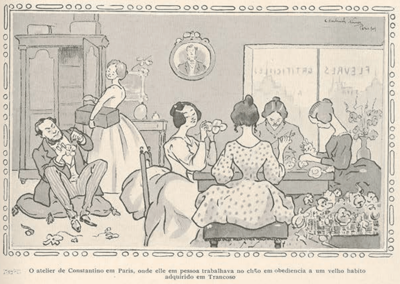 Constantino, o rei das floristas, le roi des fleuristes !