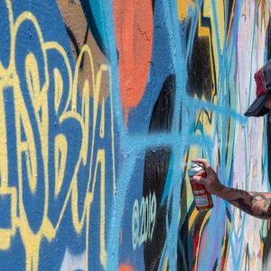 Atelier workshop street art à Lisbonne avec artiste professionnel