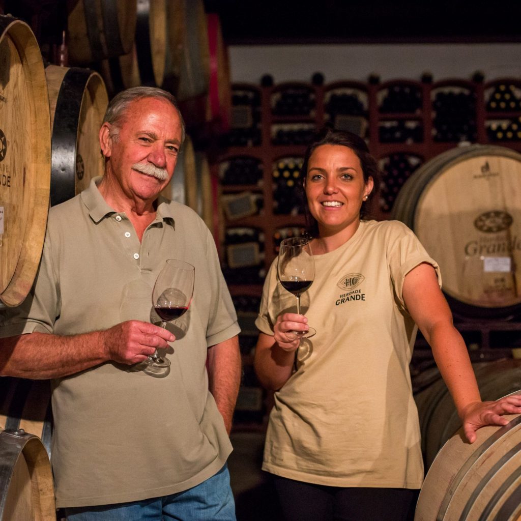 Vins d'alentejo représentés par Herdade Grande lors de la deuxième dégustation Tchin Tchin de Lisbonne