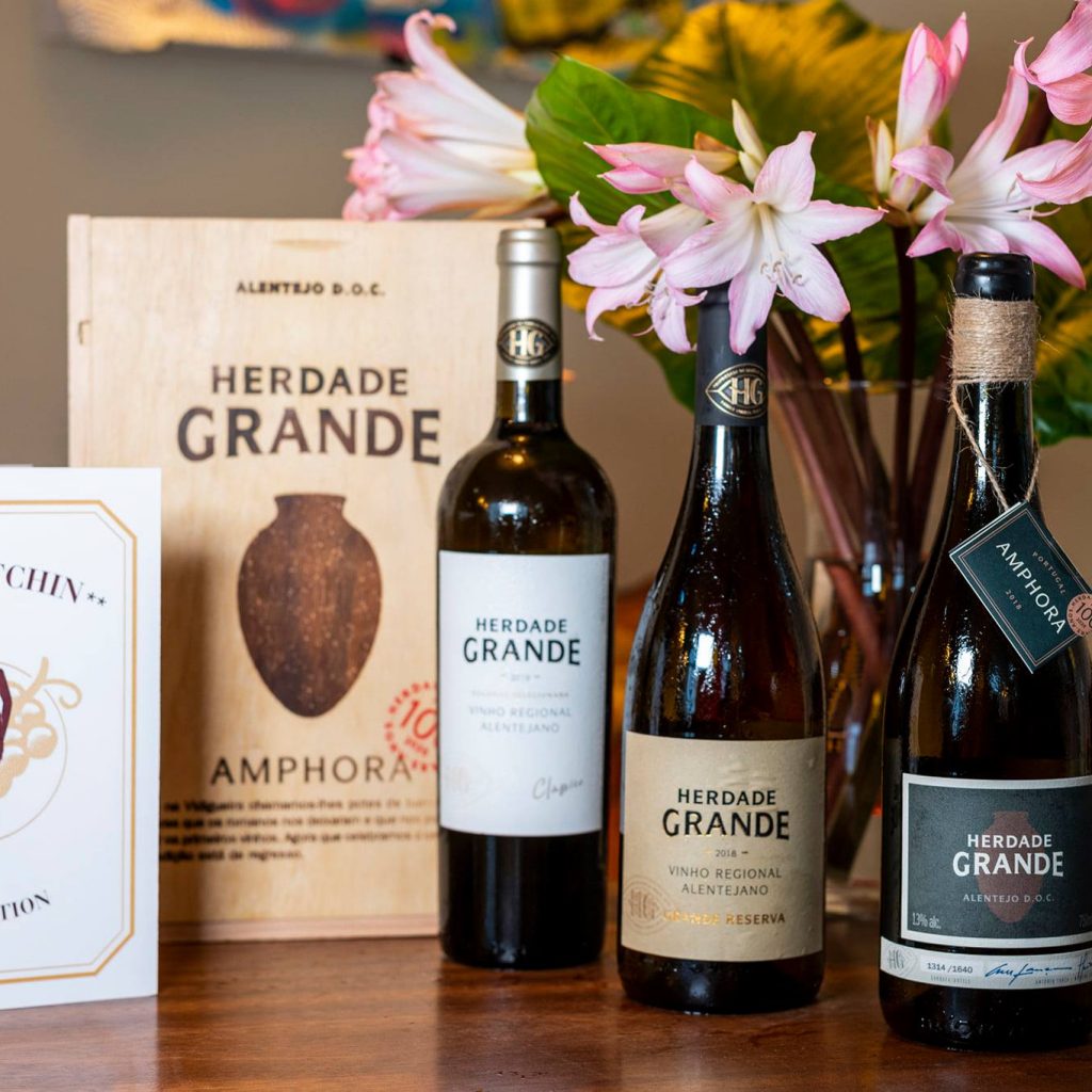 Vins d'alentejo représentés par Herdade Grande lors de la deuxième dégustation Tchin Tchin de Lisbonne