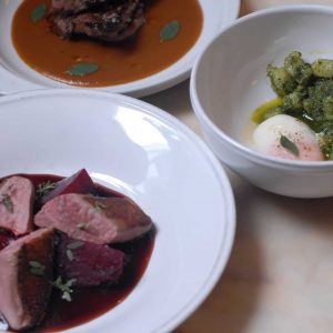 Plat typique portugais revisité par un chef de Lisbonne