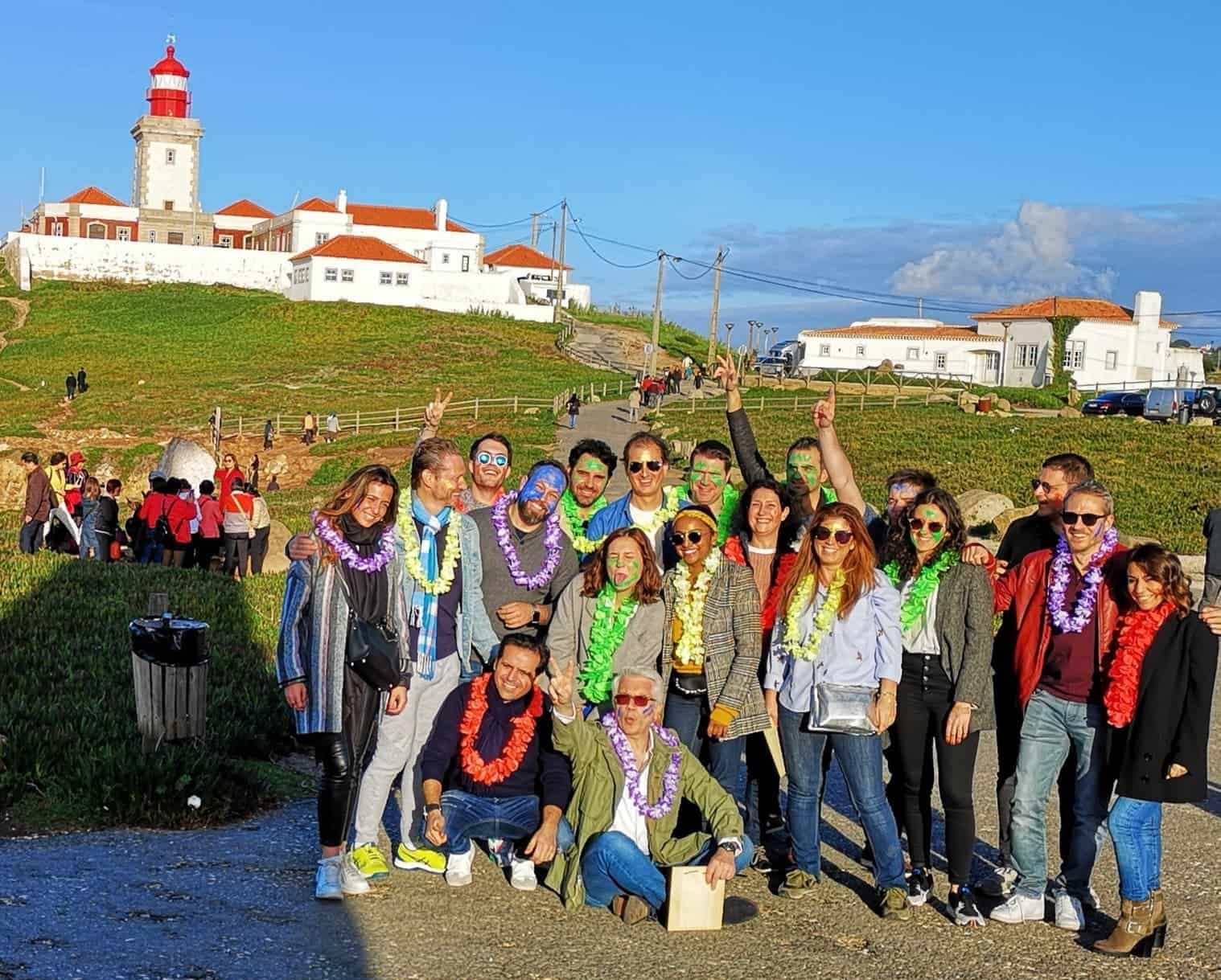 Team building pendant un séminaire à Lisbonne avec activités, organisation complète de l'évènement entreprise