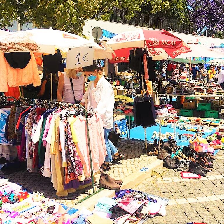 Feira da ladra foire de la voleuse lisbonne