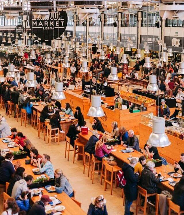 Time Out Market - Mercado da Ribeira - Marché à Lisbonne