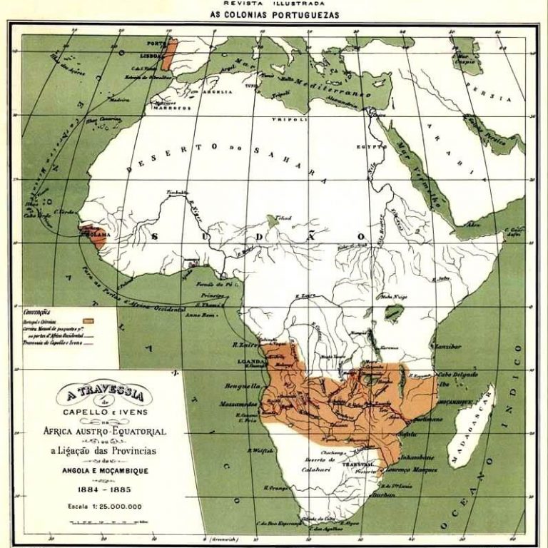 mapa cor de rosa - carte rose portugal