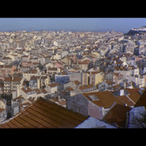 Vue de Lisbonne - L'homme de Lisbonne