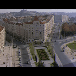 Vue de Lisbonne - L'homme de Lisbonne