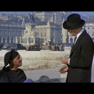 Place du Commerce - L'homme de Lisbonne